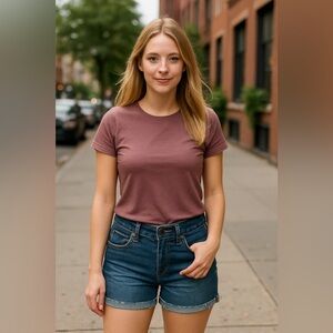 Arizona Jeans Cut Off Jean Shorts Size 1